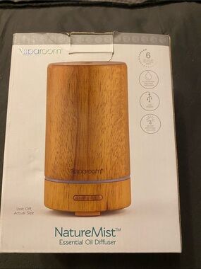Sparoom NatureMist Essential Oil Diffuser - Wood Grain